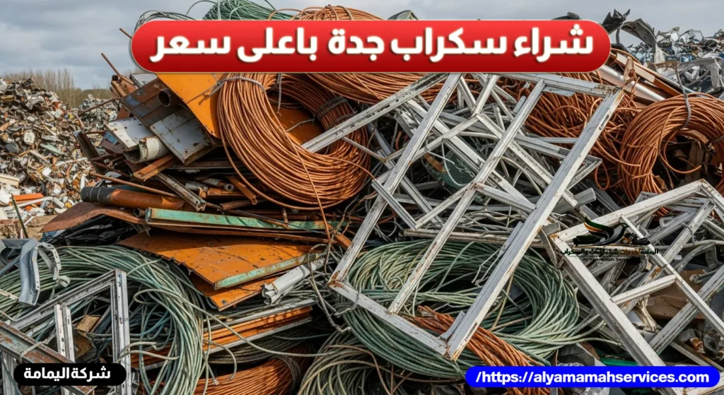 شراء سكراب جدة بأعلى سعر يشمل أسلاك النحاس وهياكل الألمنيوم وسكراب المعادن مع نقل فوري