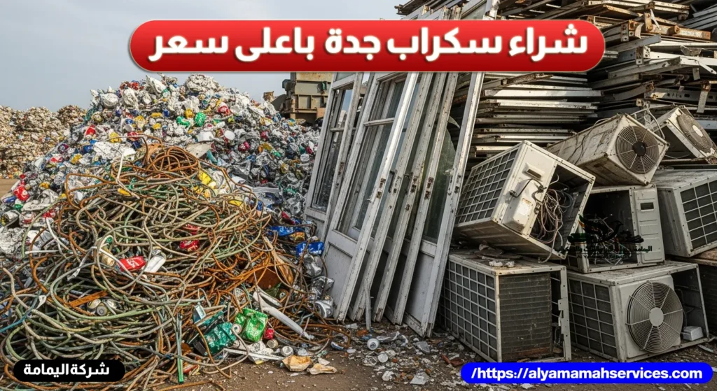 شراء سكراب جدة بأعلى سعر يشمل سكراب المكيفات والنوافذ والأسلاك والمعادن مع نقل فوري